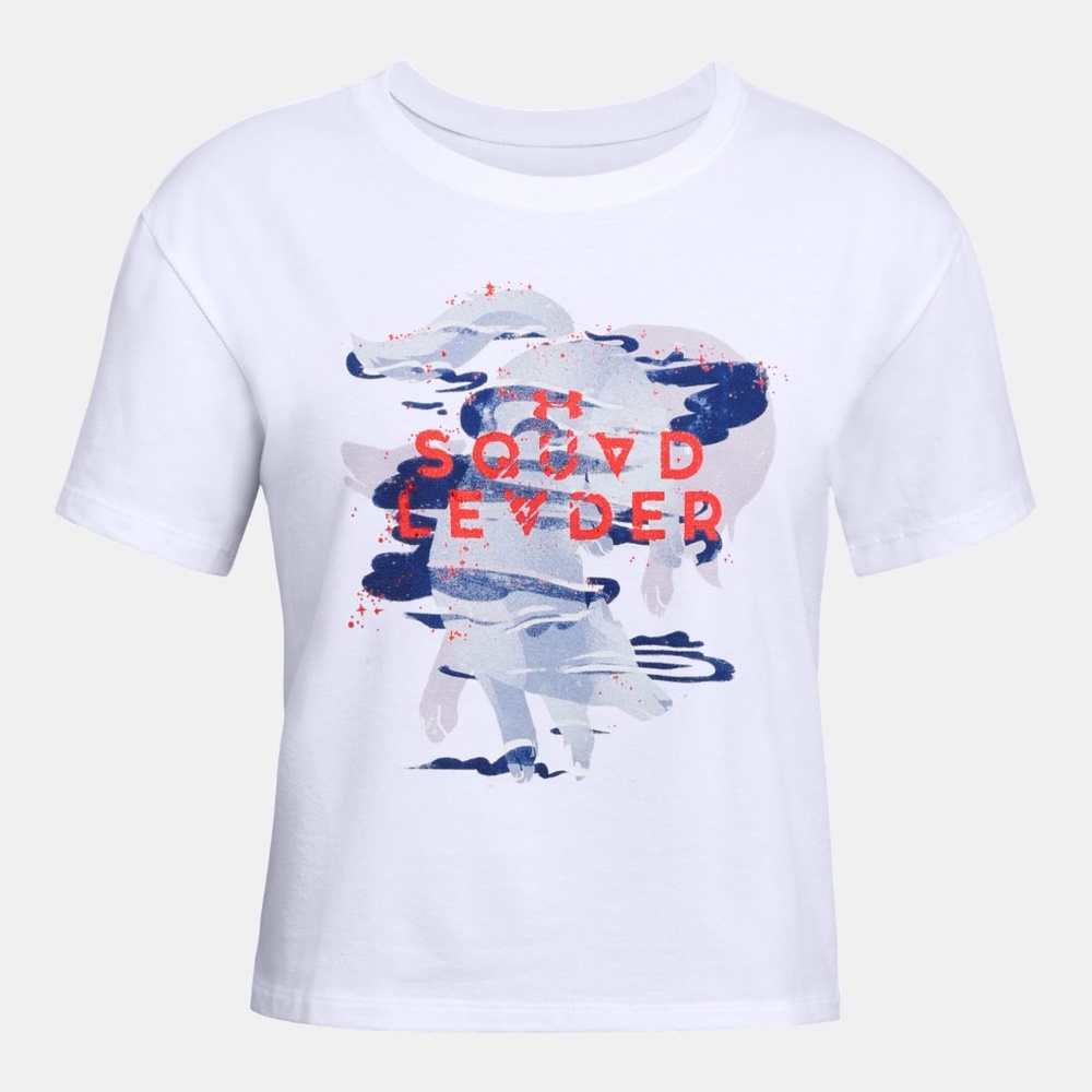 UNDER ARMOUR Girls Tee Squad Leader